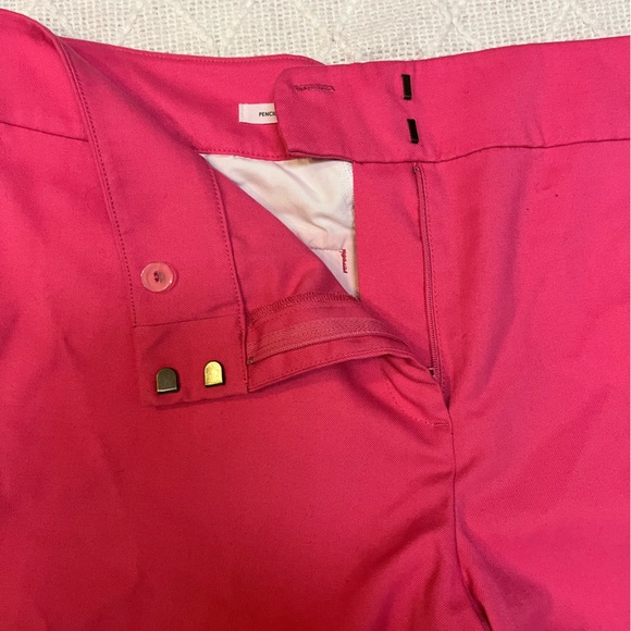 Loft Outlet Pink Pencil Pant Size 16 - Picture 4 of 5